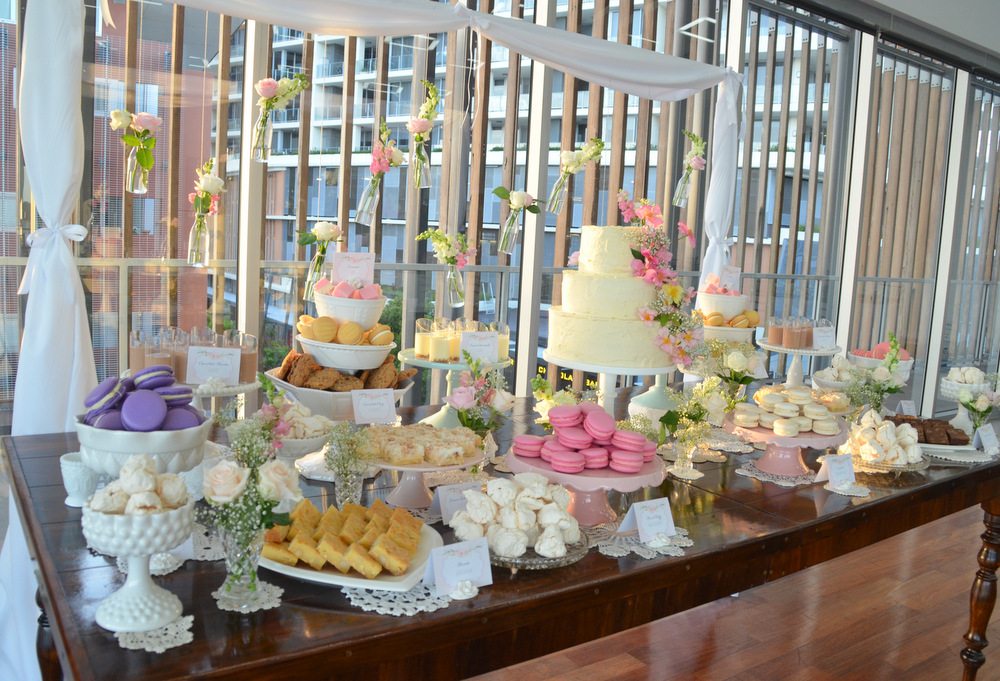 Rustic Romance Wedding Dessert Table  - Style My Celebration
