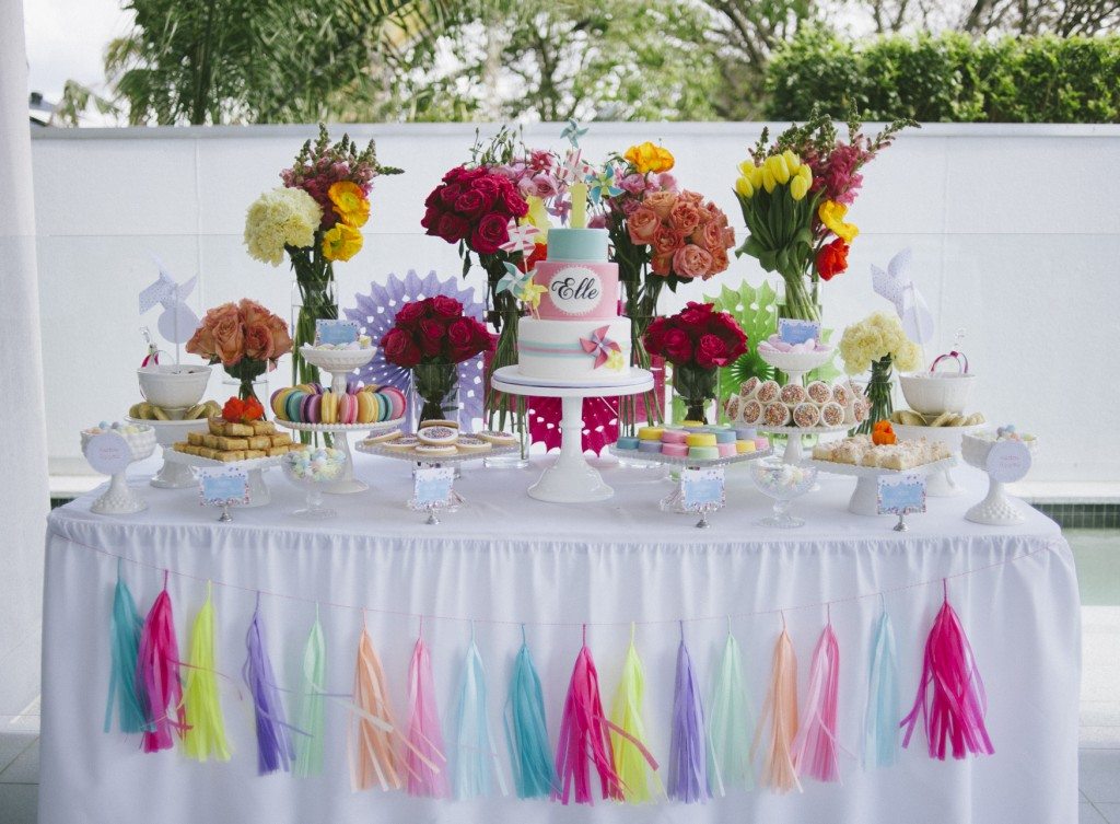 First Birthday Dessert Table - Style My Celebration