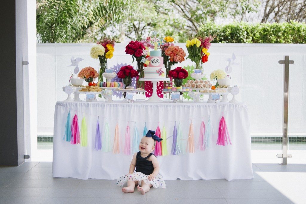 First Birthday Dessert Table - Style My Celebration