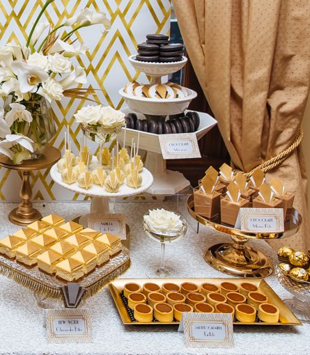 Great Gatsby Dessert Table - Style My Celebration
