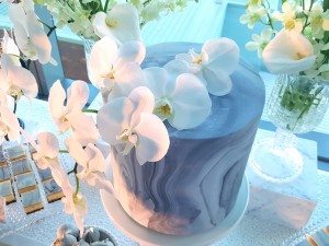 Marble dessert table