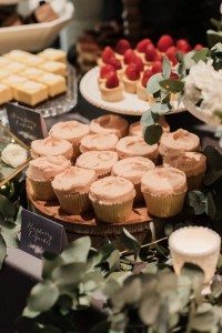 rustic dessert table