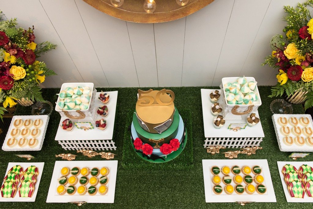 dessert table