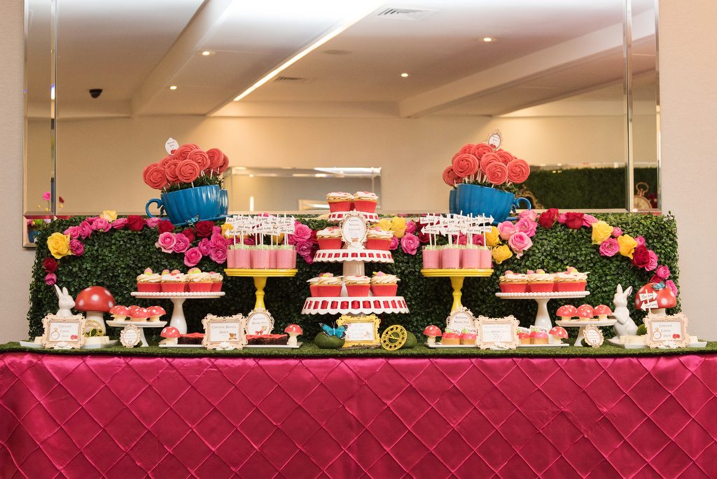 Mad Hatter Dessert Table